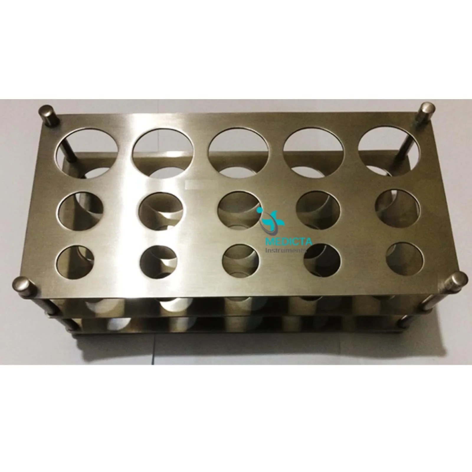Syringe Rack Universal Syringe Holding Rack Stainless Steel